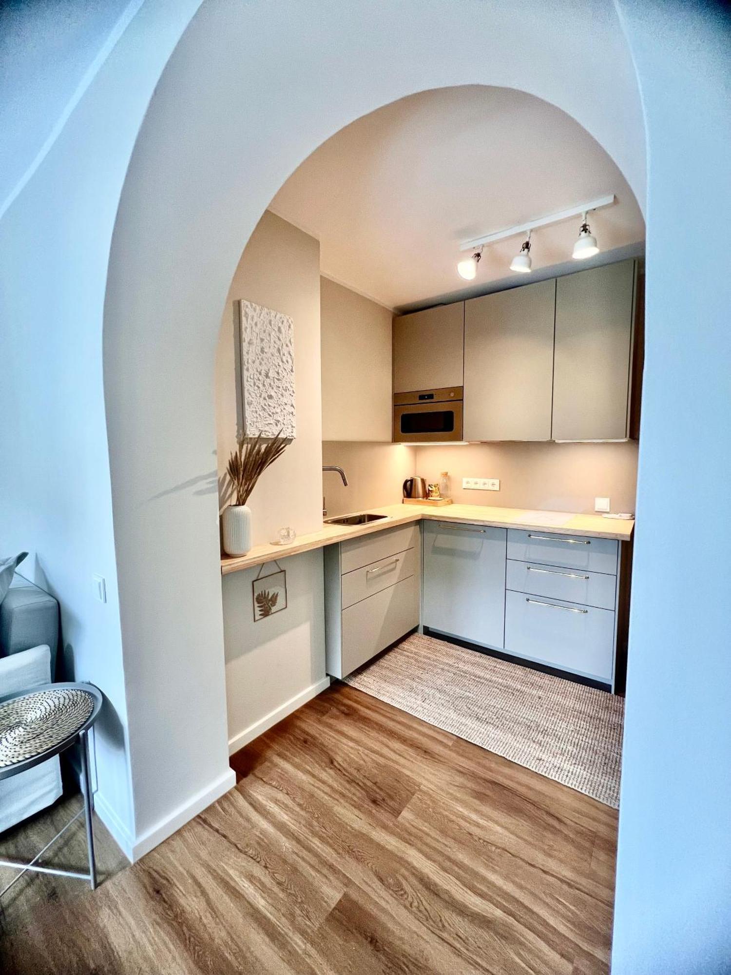 Апартаменты Dabintos Sunny Arch Друскининкай Экстерьер фото