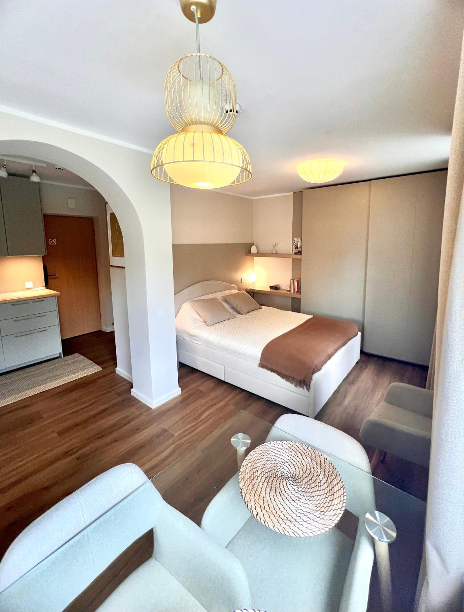 Апартаменты Dabintos Sunny Arch Друскининкай Экстерьер фото